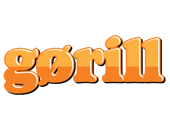 Gørill orange logo