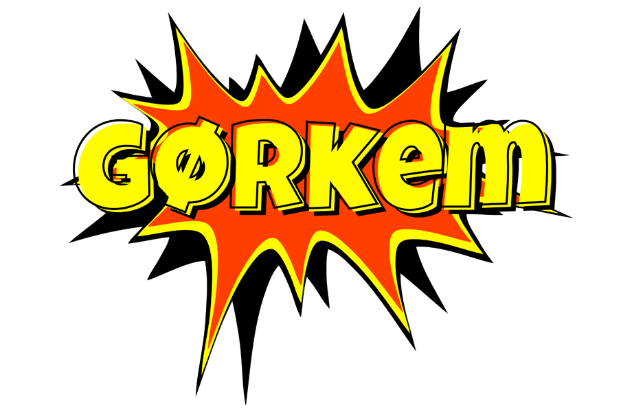 Gørkem bazinga logo