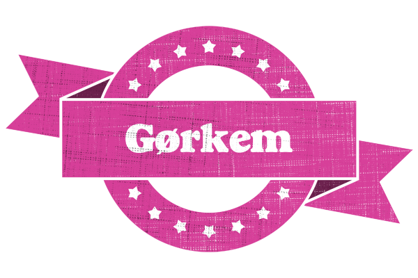 Gørkem beauty logo