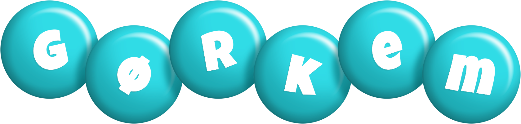 Gørkem candy-azur logo