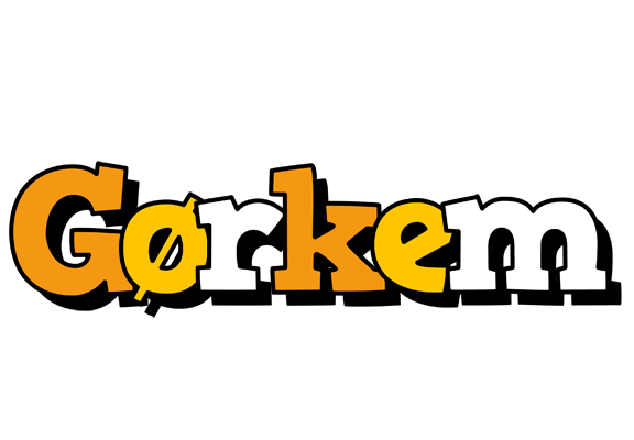 Gørkem cartoon logo