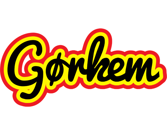 Gørkem flaming logo