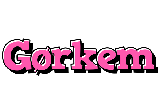 Gørkem girlish logo