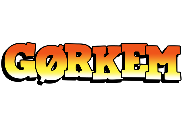 Gørkem sunset logo