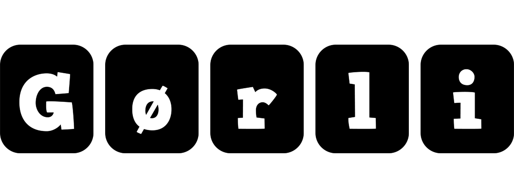 Gørli box logo