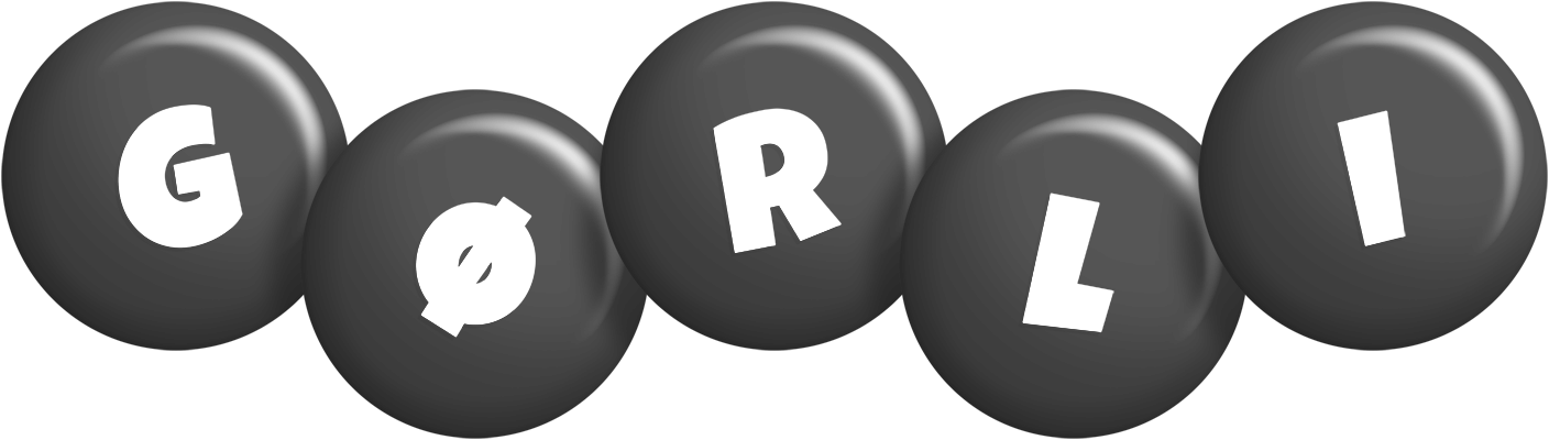Gørli candy-black logo