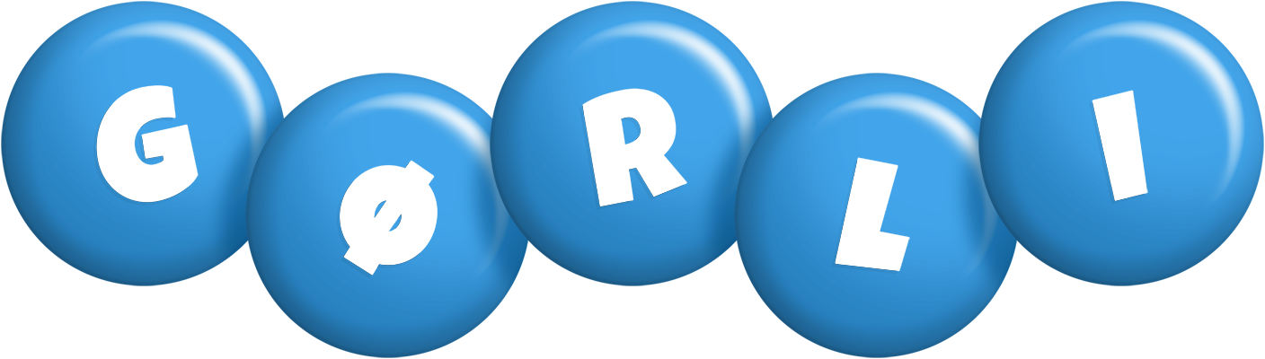 Gørli candy-blue logo