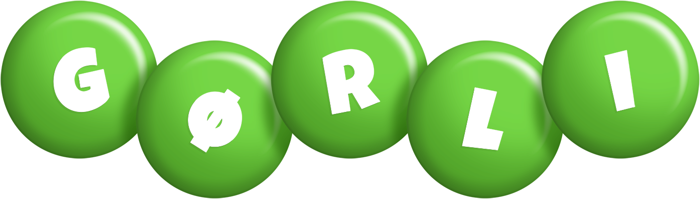 Gørli candy-green logo