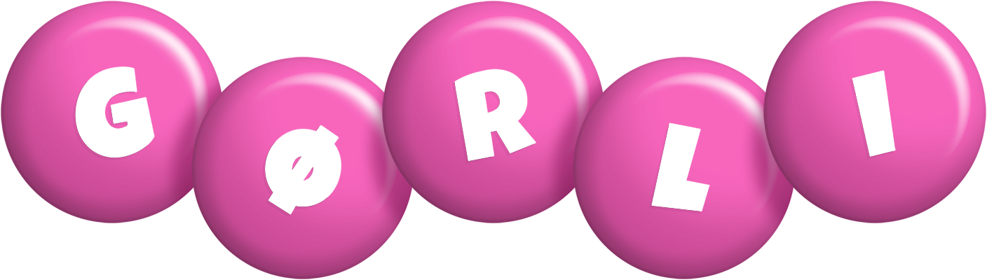 Gørli candy-pink logo