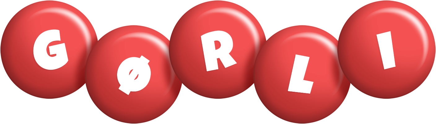 Gørli candy-red logo