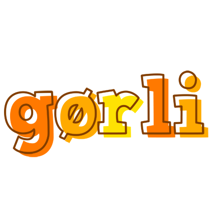 Gørli desert logo