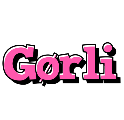 Gørli girlish logo