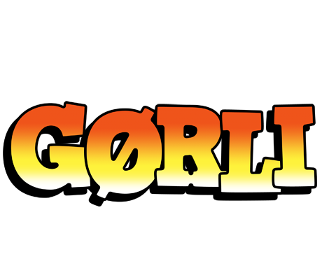 Gørli sunset logo