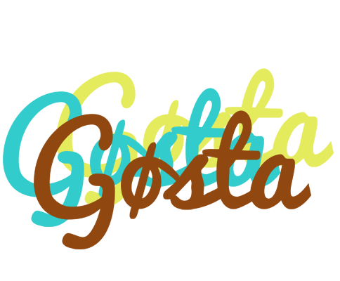 Gøsta cupcake logo