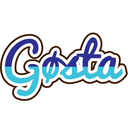 Gøsta raining logo