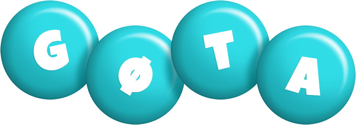 Gøta candy-azur logo