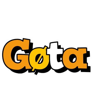 Gøta cartoon logo