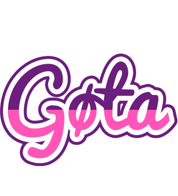 Gøta cheerful logo