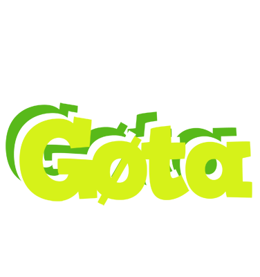 Gøta citrus logo