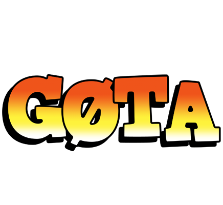 Gøta sunset logo