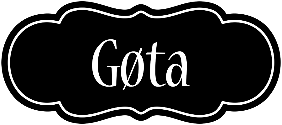 Gøta welcome logo