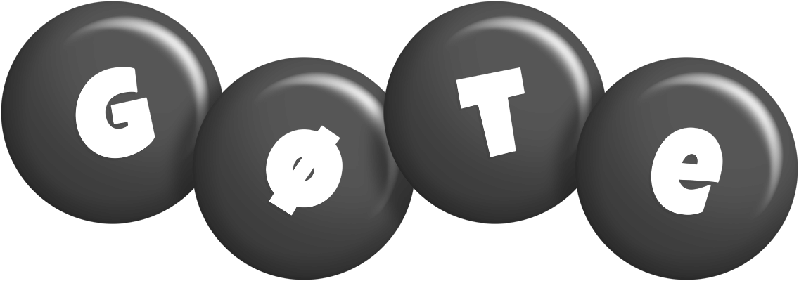Gøte candy-black logo