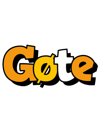 Gøte cartoon logo