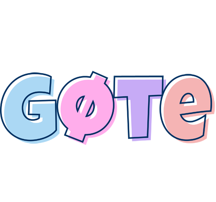 Gøte pastel logo