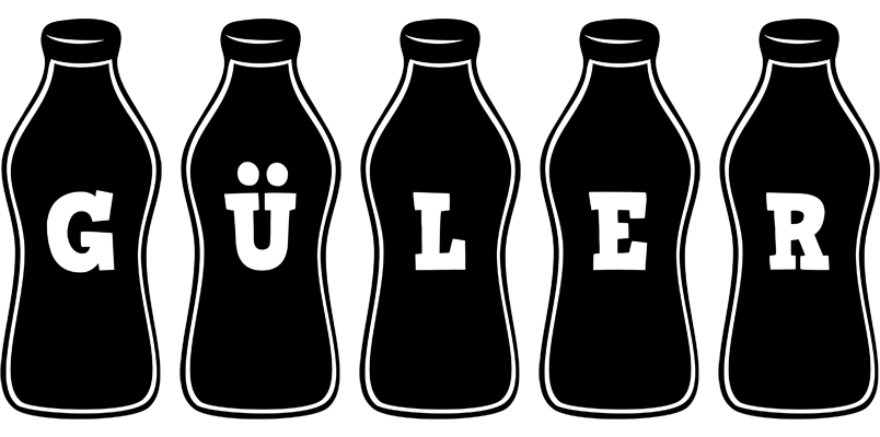 Güler bottle logo