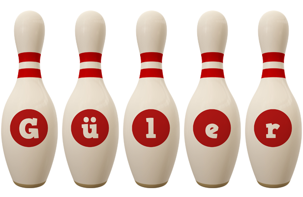Güler bowling-pin logo