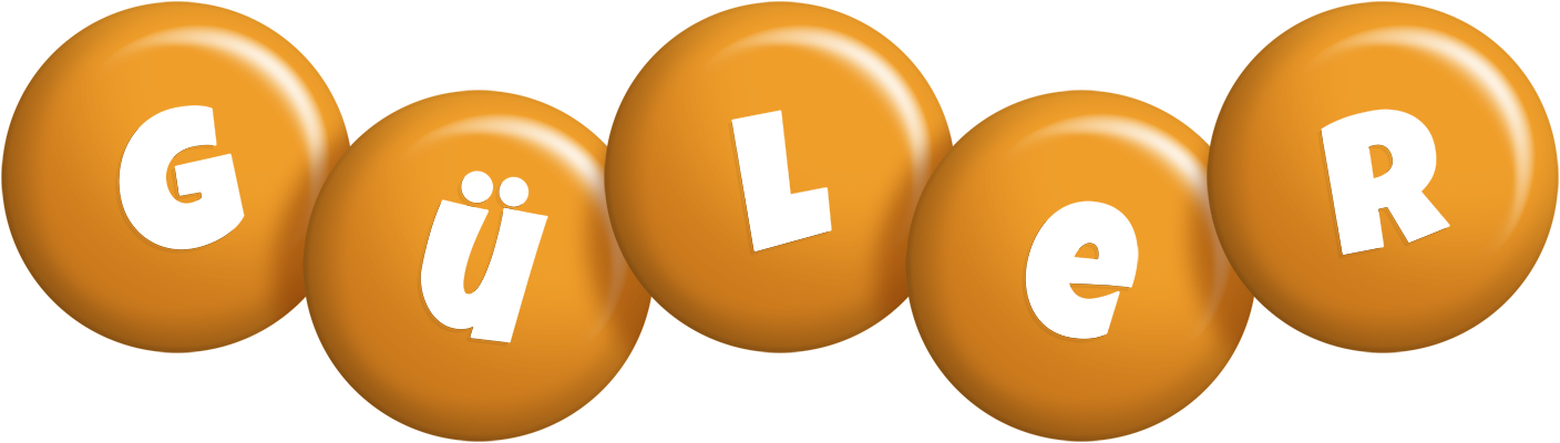 Güler candy-orange logo