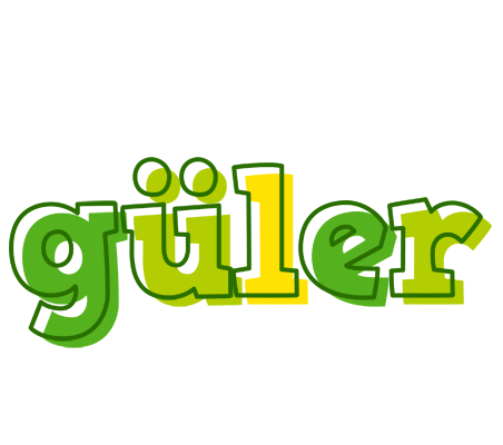 Güler juice logo
