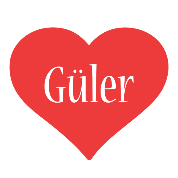 Güler love logo