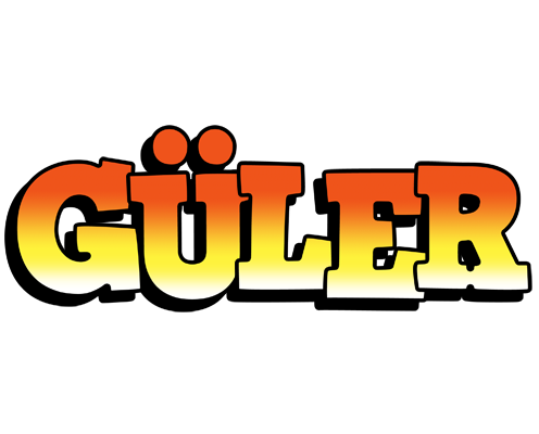 Güler sunset logo