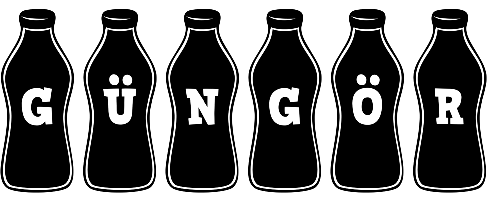Güngör bottle logo