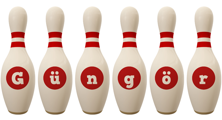 Güngör bowling-pin logo