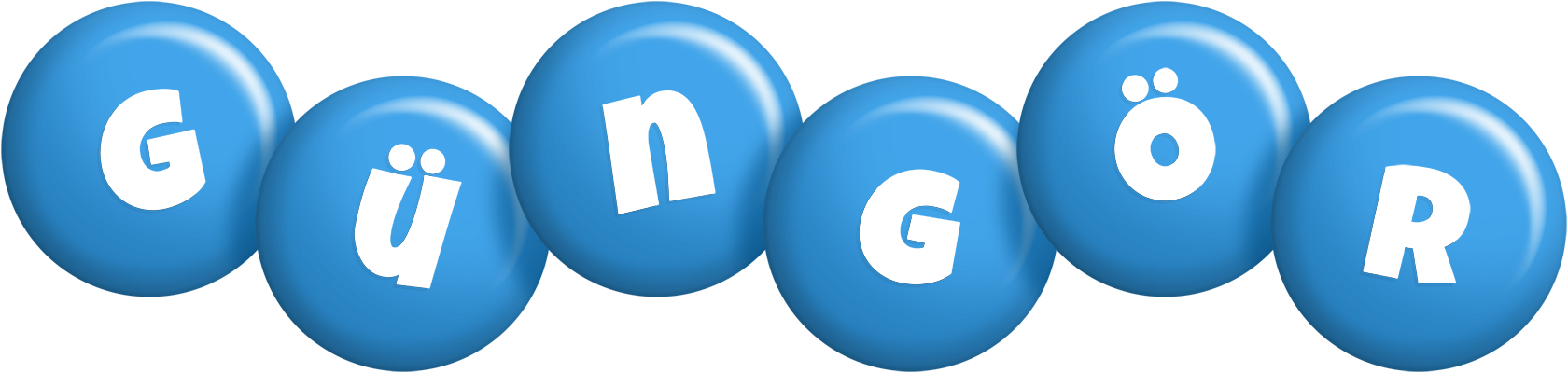 Güngör candy-blue logo