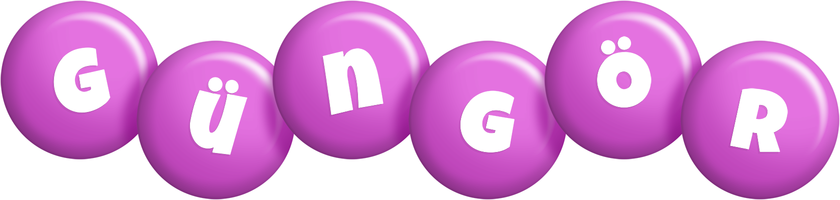 Güngör candy-purple logo