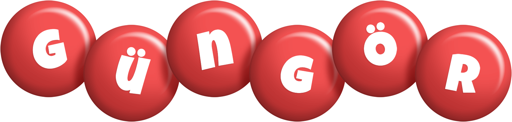 Güngör candy-red logo