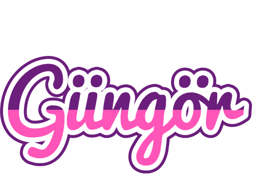 Güngör cheerful logo