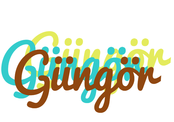 Güngör cupcake logo