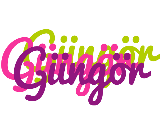 Güngör flowers logo