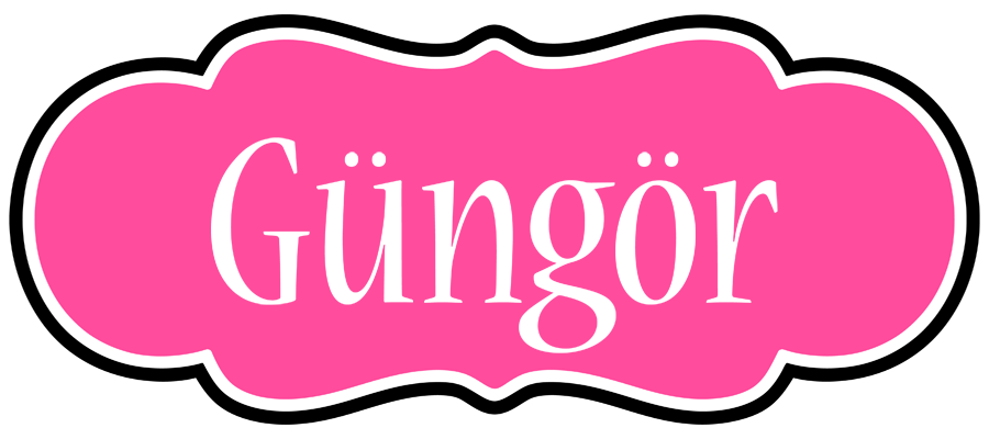 Güngör invitation logo