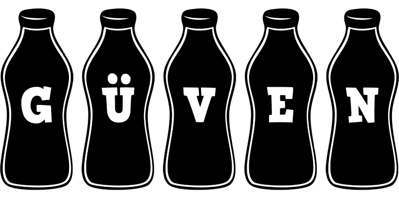 Güven bottle logo