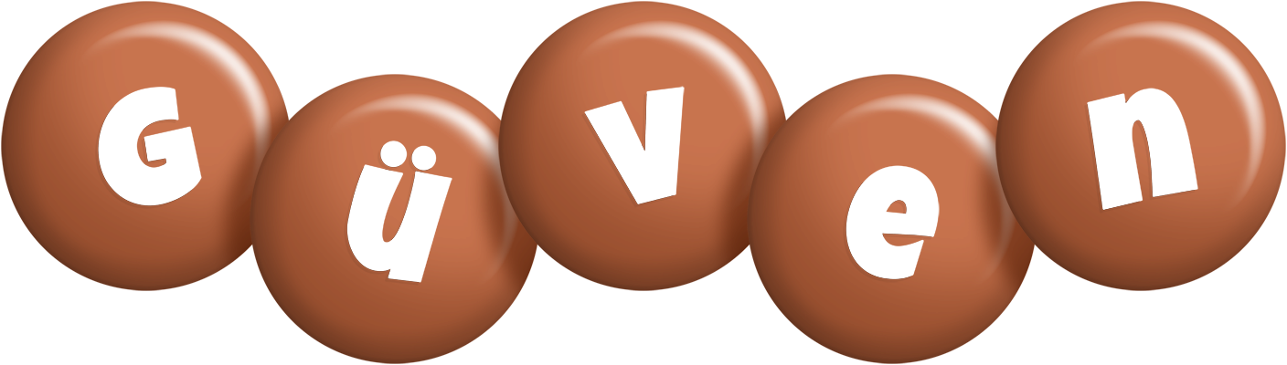 Güven candy-brown logo
