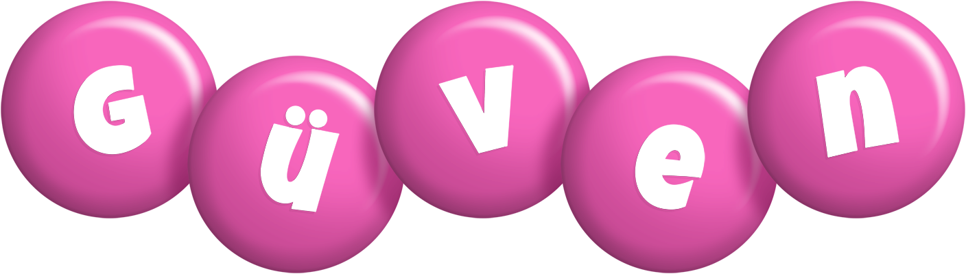 Güven candy-pink logo