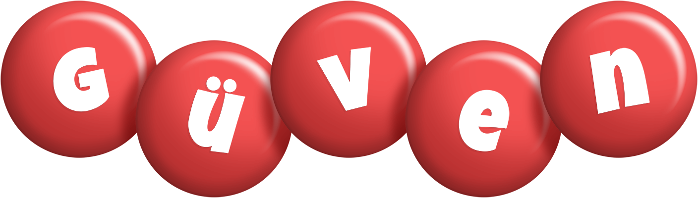 Güven candy-red logo