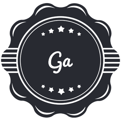 Ga badge logo