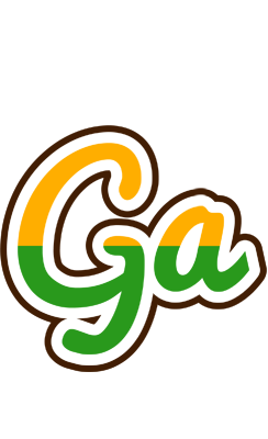 Ga banana logo