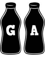 Ga bottle logo